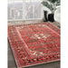 Machine Washable Traditional Light Copper Gold Rug in a Family Room, wshtr161