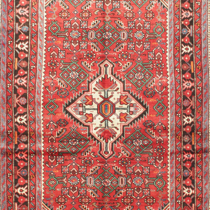 Traditional Light Copper Gold Persian Rug, tr161