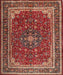 Traditional Red Medallion Rug, tr1621