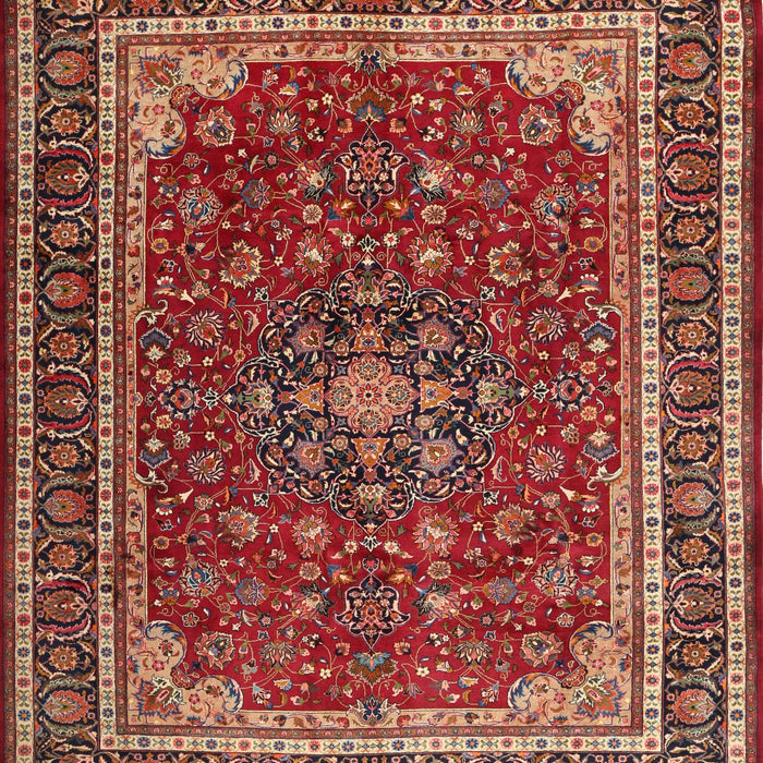 Machine Washable Traditional Tomato Red Rug, wshtr1621