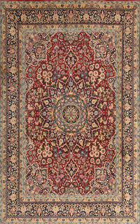 Machine Washable Traditional Sand Brown Rug, wshtr1624