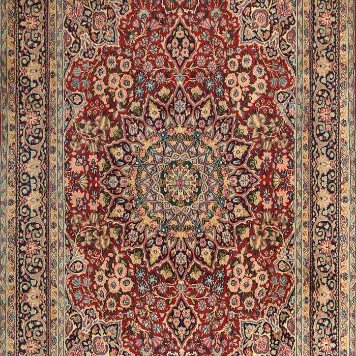 Machine Washable Traditional Sand Brown Rug, wshtr1624