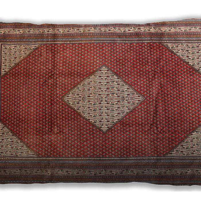 Traditional Classic Rectangular Orange Salmon Pink Lumbar Throw Pillow, 13 inch by 19 inch, lbtr1626