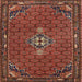 Square Traditional Red Persian Rug, tr1628
