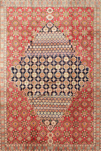 Machine Washable Traditional Sandy Brown Rug, wshtr162