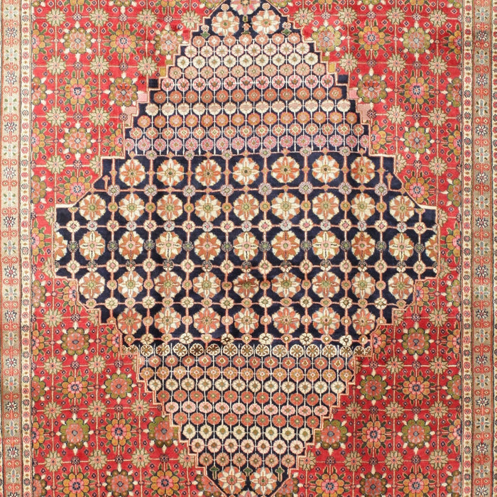 Machine Washable Traditional Sandy Brown Rug, wshtr162