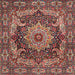 Traditional Saffron Red Persian Rug, tr1631