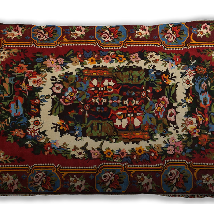 Traditional Classic Rectangular Dark Gold Brown Lumbar Throw Pillow, 13 inch by 19 inch, lbtr1633