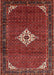 Machine Washable Traditional Sienna Brown Rug, wshtr1636