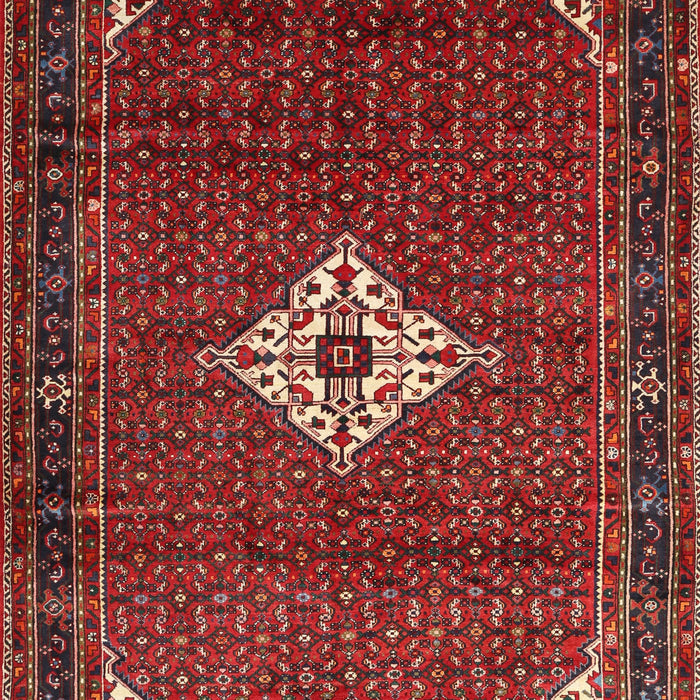 Machine Washable Traditional Sienna Brown Rug, wshtr1636
