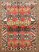 Traditional Sand Brown Persian Rug, tr163