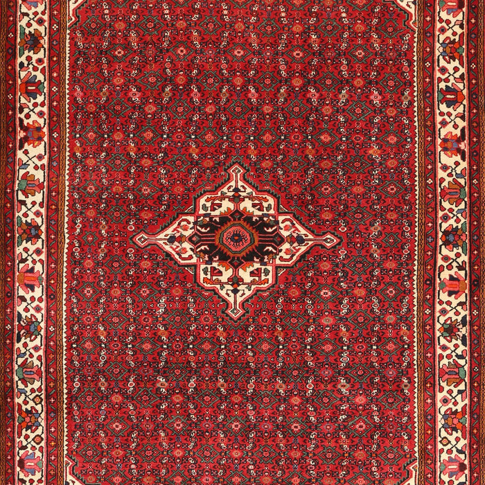 Traditional Gold Brown Persian Rug, tr1640