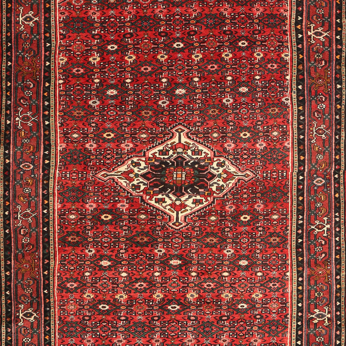 Machine Washable Traditional Sienna Brown Rug, wshtr1641