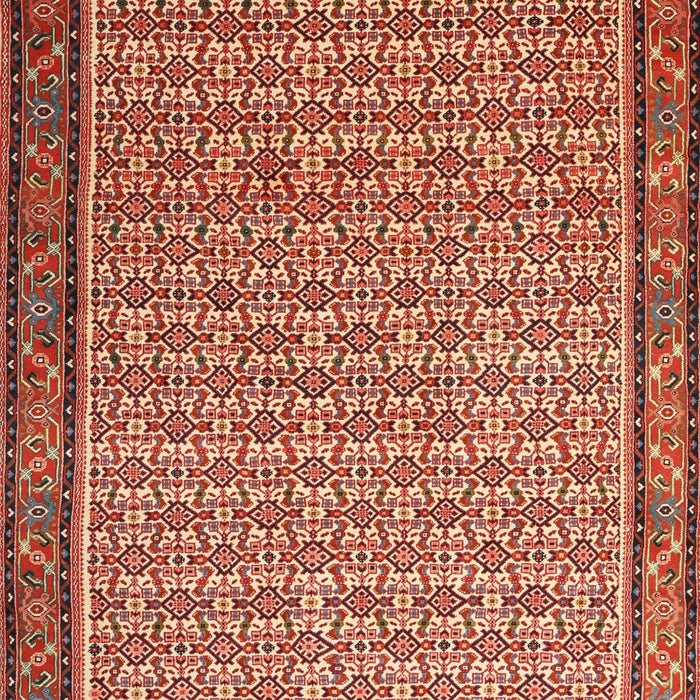 Traditional Sandy Brown Persian Rug, tr1642