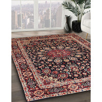 Traditional Camel Brown Persian Rug, tr1644