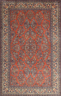 Machine Washable Traditional Dark Almond Brown Rug, wshtr1646