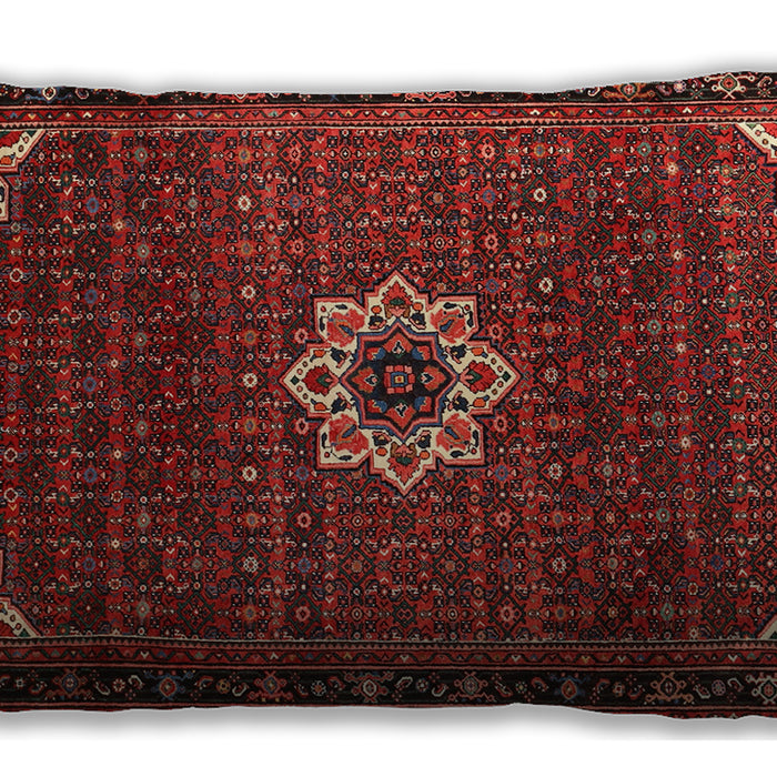 Traditional Classic Rectangular Sienna Brown Lumbar Throw Pillow, 13 inch by 19 inch, lbtr1650