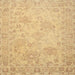 Square Traditional Yellow Persian Rug, tr1655