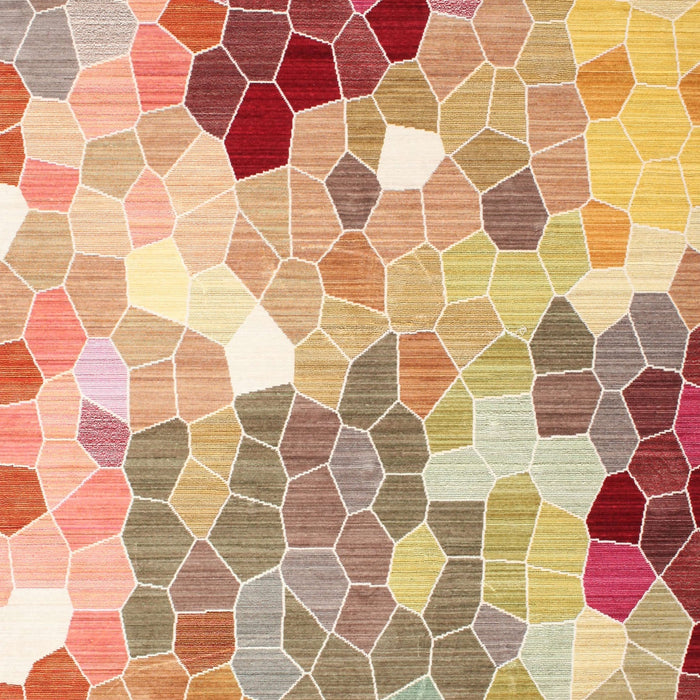 Machine Washable Traditional Orange Rug, wshtr1661