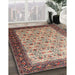 Traditional Brown Persian Rug in Family Room, tr1662