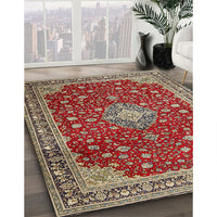 Traditional Red Medallion Rug, tr1663