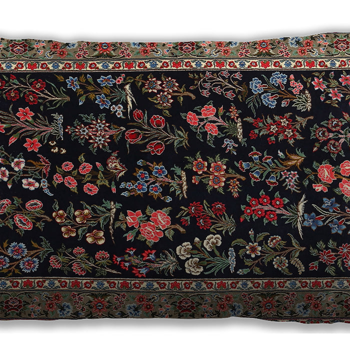Traditional Classic Rectangular Dark Almond Brown Lumbar Throw Pillow, 13 inch by 19 inch, lbtr1664