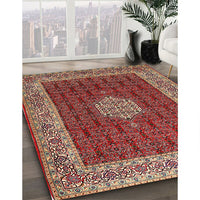 Traditional Red Persian Rug, tr1665