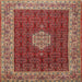 Square Traditional Red Persian Rug, tr1665