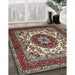 Machine Washable Traditional Sand Brown Rug in a Family Room, wshtr1666