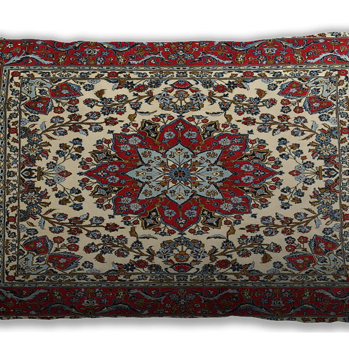 Traditional Classic Rectangular Sand Brown Lumbar Throw Pillow, 13 inch by 19 inch, lbtr1666