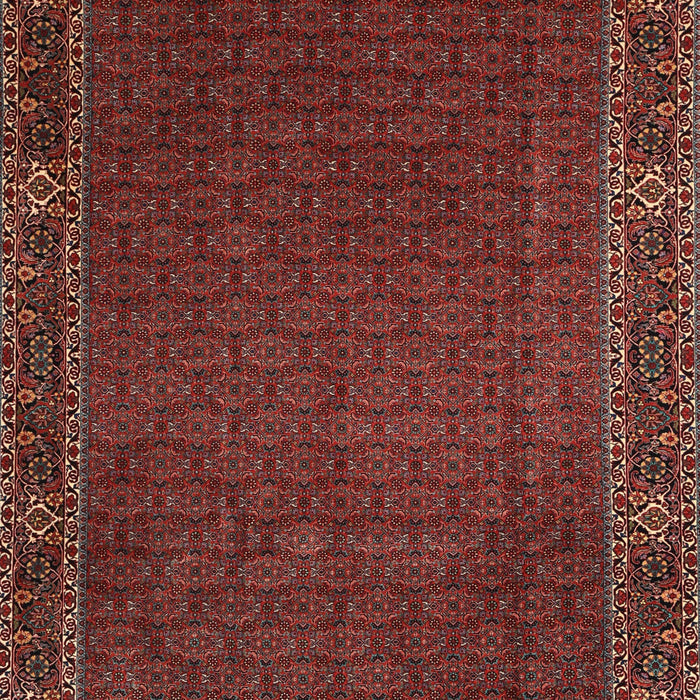 Traditional Sienna Brown Persian Rug, tr1671