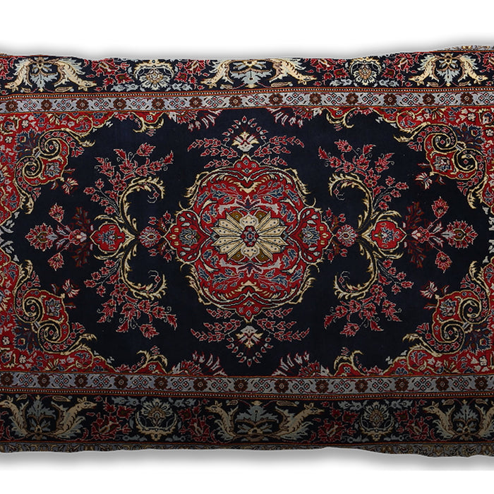 Traditional Classic Rectangular Dark Almond Brown Lumbar Throw Pillow, 13 inch by 19 inch, lbtr1672