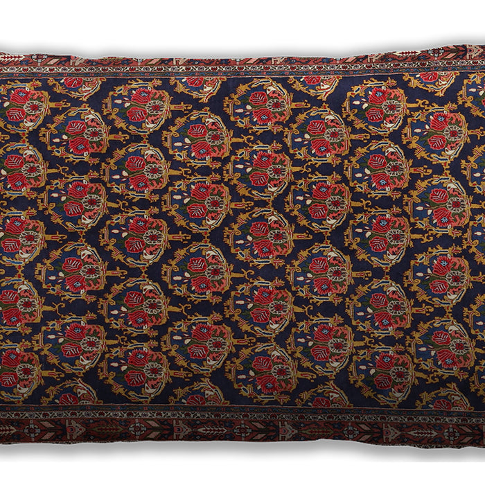 Traditional Classic Rectangular Dark Almond Brown Lumbar Throw Pillow, 13 inch by 19 inch, lbtr1673