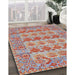 Machine Washable Traditional Chestnut Red Rug in a Family Room, wshtr167