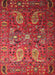 Traditional Rust Pink Persian Rug, tr1681