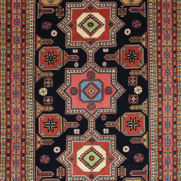 Traditional Dark Almond Brown Persian Rug, tr1683