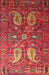 Traditional Rust Pink Persian Rug, tr1684