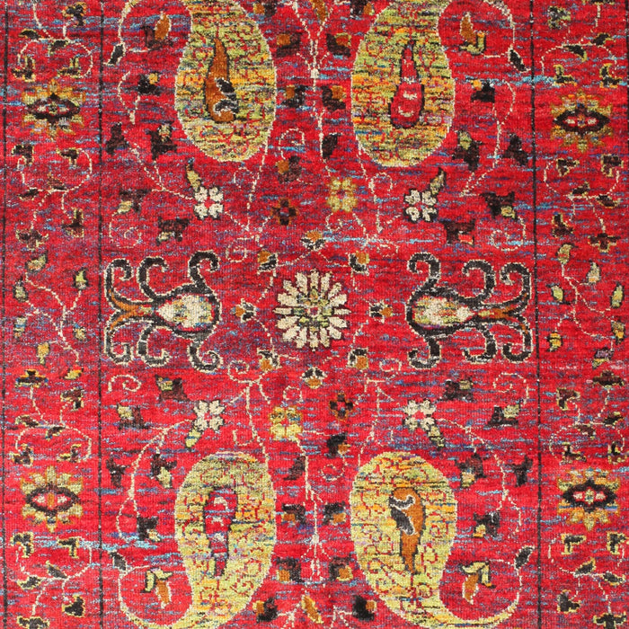 Traditional Rust Pink Persian Rug, tr1684