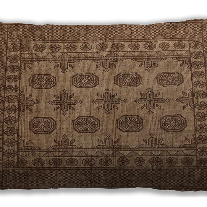 Traditional Classic Rectangular Saddle Brown Lumbar Throw Pillow, 13 inch by 19 inch, lbtr1690