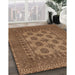 Traditional Saddle Brown Southwestern Rug in Family Room, tr1690