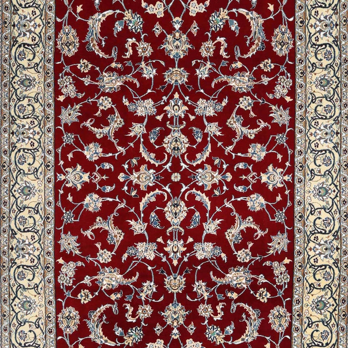 Traditional Saffron Red Persian Rug, tr1699