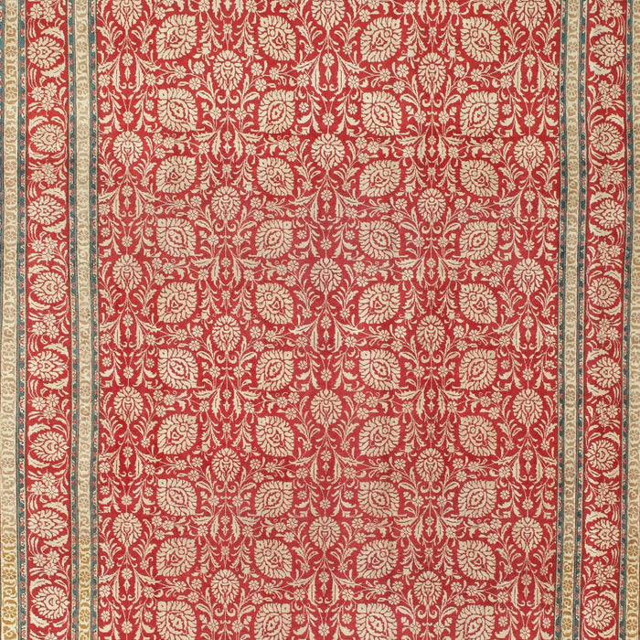 Machine Washable Traditional Red Rug, wshtr169