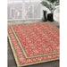 Machine Washable Traditional Red Rug in a Family Room, wshtr169