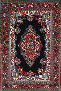 Machine Washable Traditional Dark Scarlet Red Rug, wshtr1703