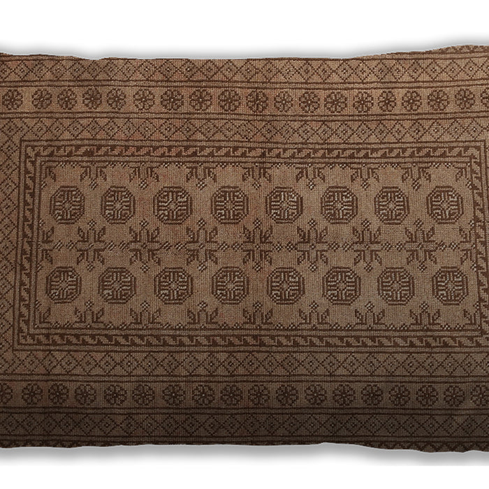 Traditional Classic Rectangular Saddle Brown Lumbar Throw Pillow, 13 inch by 19 inch, lbtr1708