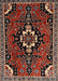 Traditional Dark Almond Brown Persian Rug, tr1709