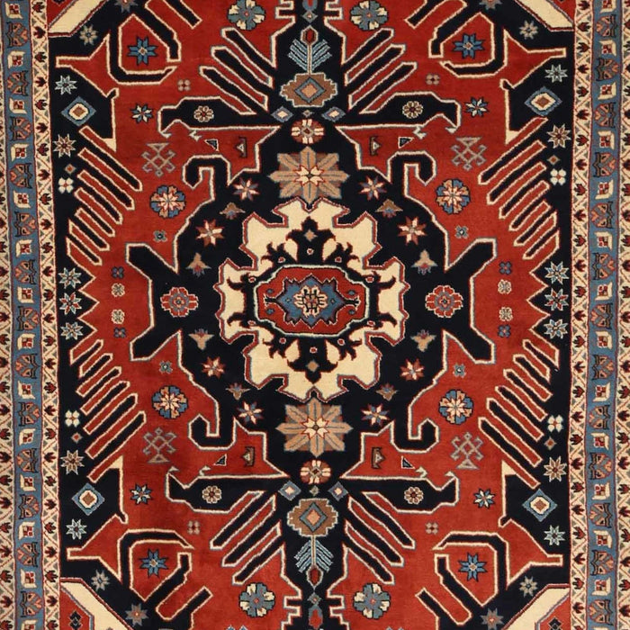 Traditional Dark Almond Brown Persian Rug, tr1709