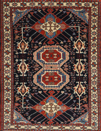 Machine Washable Traditional Dark Almond Brown Rug, wshtr1711