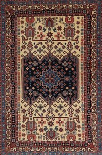 Machine Washable Traditional Dark Almond Brown Rug, wshtr1712