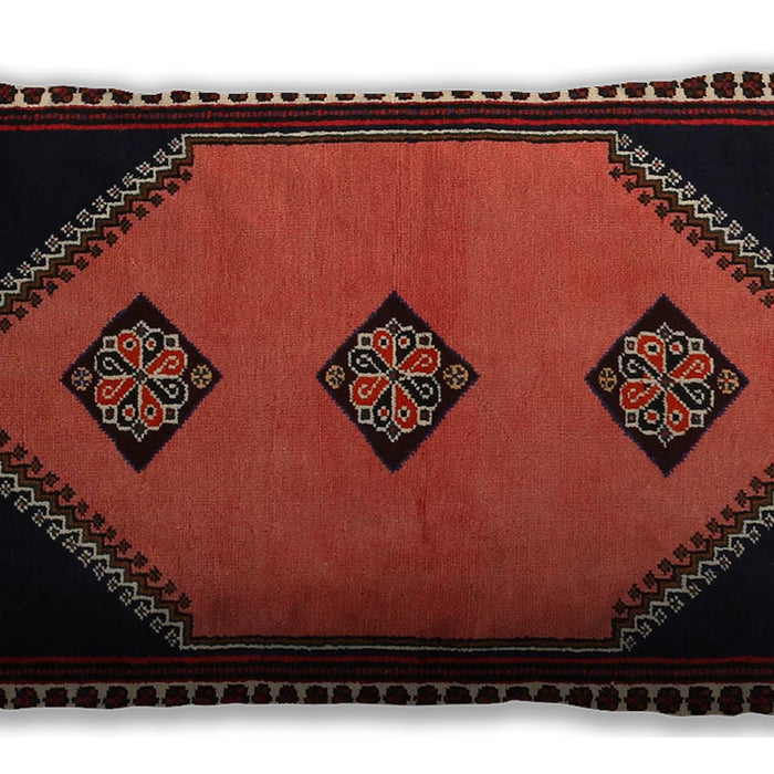 Traditional Classic Rectangular Deep Red Lumbar Throw Pillow, 13 inch by 19 inch, lbtr1715